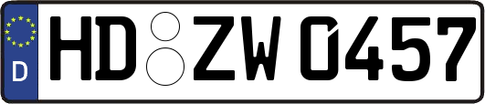 HD-ZW0457
