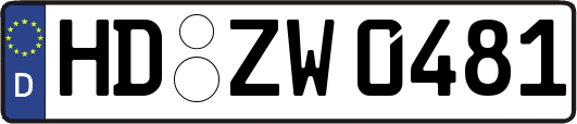 HD-ZW0481