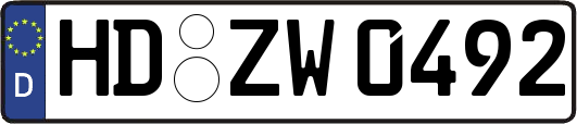 HD-ZW0492