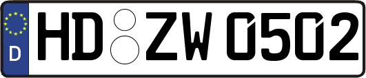 HD-ZW0502