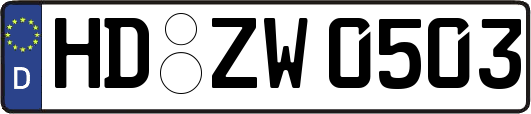 HD-ZW0503