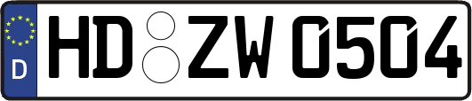 HD-ZW0504