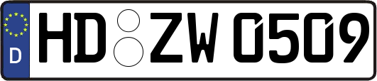 HD-ZW0509