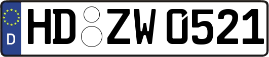 HD-ZW0521