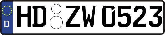 HD-ZW0523