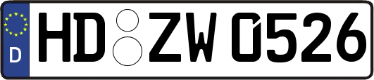 HD-ZW0526
