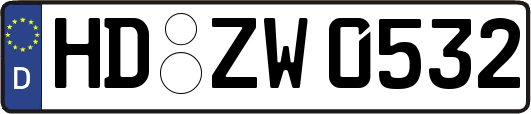 HD-ZW0532