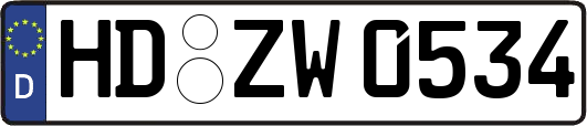 HD-ZW0534