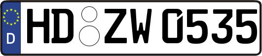HD-ZW0535