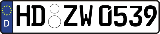 HD-ZW0539