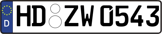 HD-ZW0543