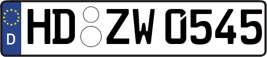 HD-ZW0545