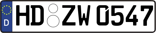 HD-ZW0547