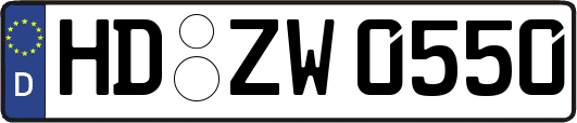 HD-ZW0550