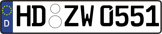 HD-ZW0551
