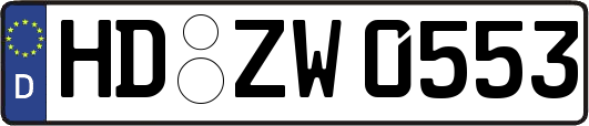 HD-ZW0553