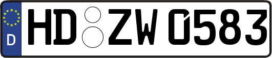 HD-ZW0583