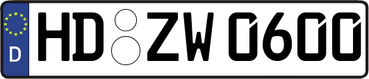 HD-ZW0600