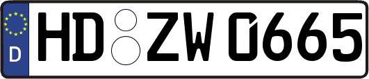 HD-ZW0665