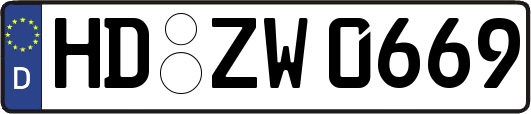 HD-ZW0669