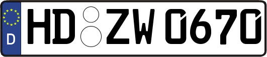 HD-ZW0670