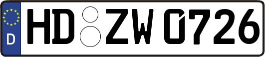 HD-ZW0726