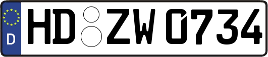 HD-ZW0734