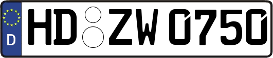 HD-ZW0750