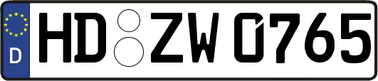 HD-ZW0765
