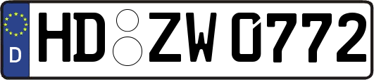 HD-ZW0772
