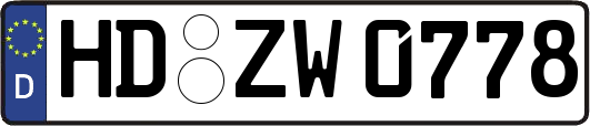 HD-ZW0778