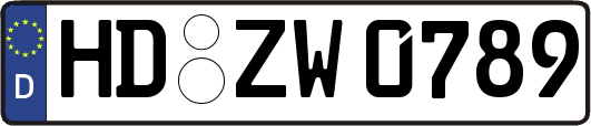 HD-ZW0789