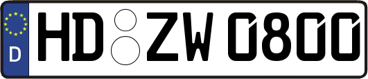 HD-ZW0800