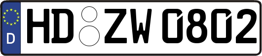 HD-ZW0802