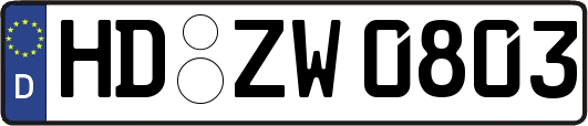 HD-ZW0803