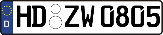 HD-ZW0805