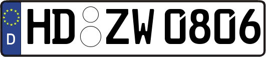 HD-ZW0806