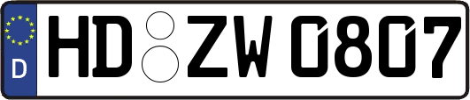 HD-ZW0807