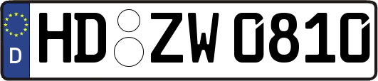 HD-ZW0810