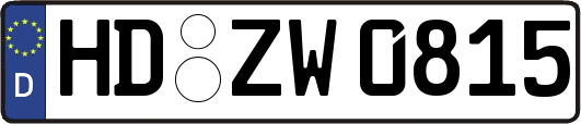 HD-ZW0815