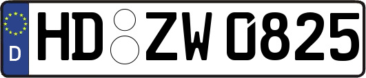 HD-ZW0825