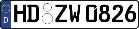 HD-ZW0826