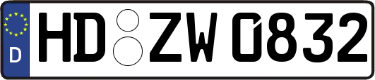 HD-ZW0832