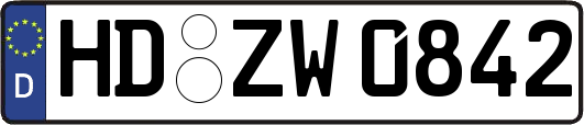 HD-ZW0842