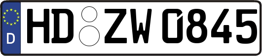 HD-ZW0845