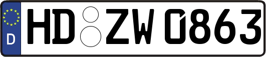 HD-ZW0863