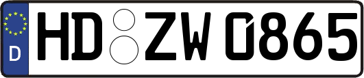 HD-ZW0865
