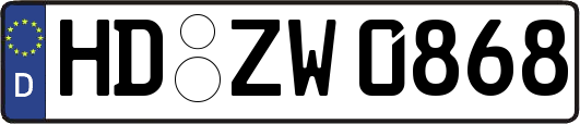 HD-ZW0868