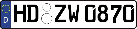 HD-ZW0870