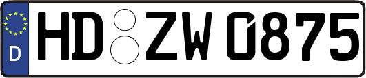 HD-ZW0875